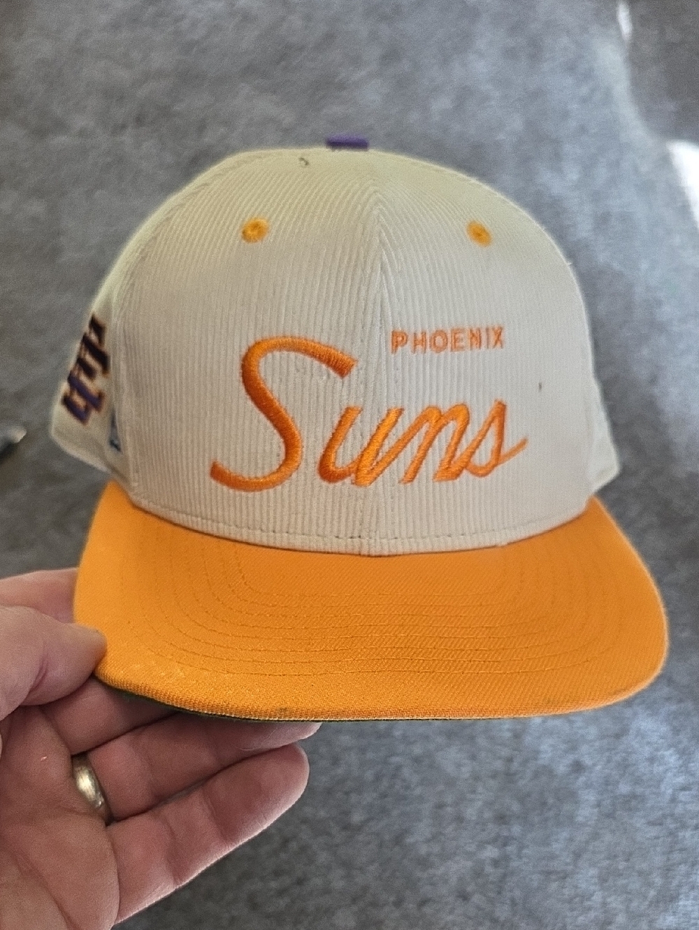 Eric Emanuel Phoenix Suns Corduroy Hat